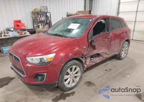 2014 Mitsubishi Outlander Sport Es z USA, uszkodzony, nr VIN 4A4AR3AUXEE026380